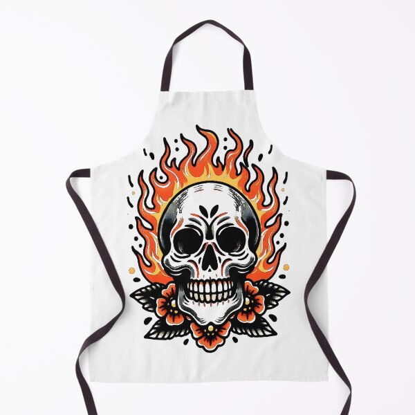 Item preview, Skull in Flames designed and sold by ViaARTfactory.