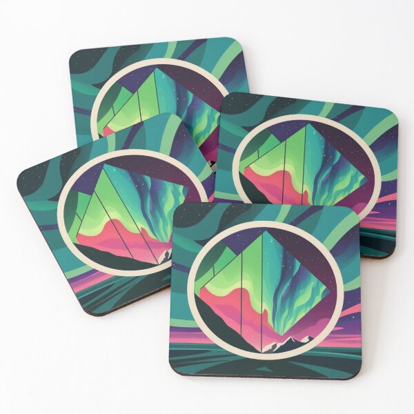 Item preview, Aurora Borealis - abstract design  designed and sold by AlinaSCorner.