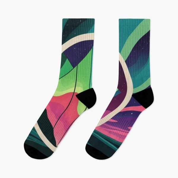 Item preview, Aurora Borealis - abstract design  designed and sold by AlinaSCorner.
