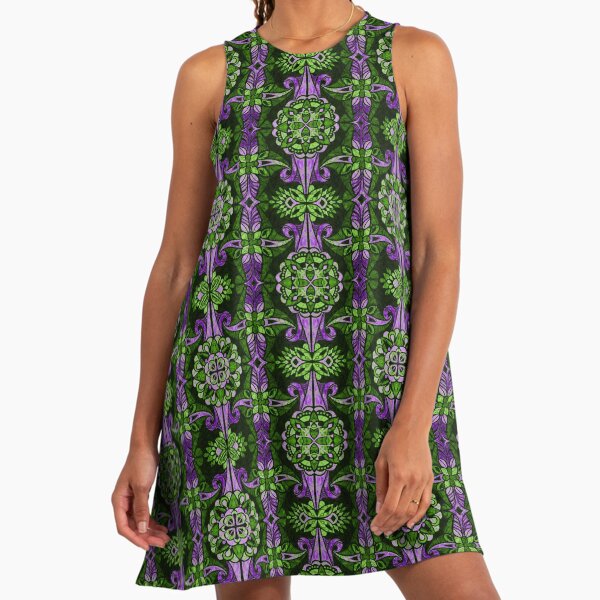 Purple And Green Dresses for Sale | Redbubble Purple And Green Dresses for Sale | Redbubble