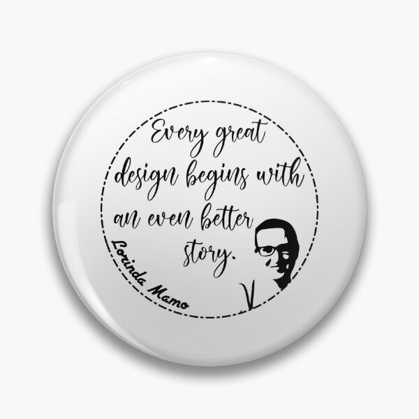 Item preview, Lorinda Mamo - Every great design begins with an even better story.   designed and sold by TextPilotFrog.