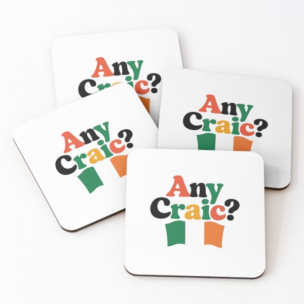 Item preview, Any Craic? Irish Flag Design designed and sold by Peter Stawicki.