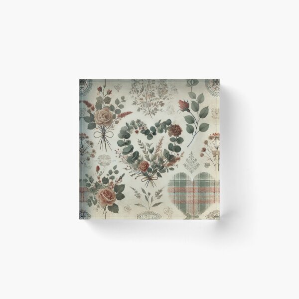Item preview, Rustic Love Blooms designed and sold by MellowLazy.