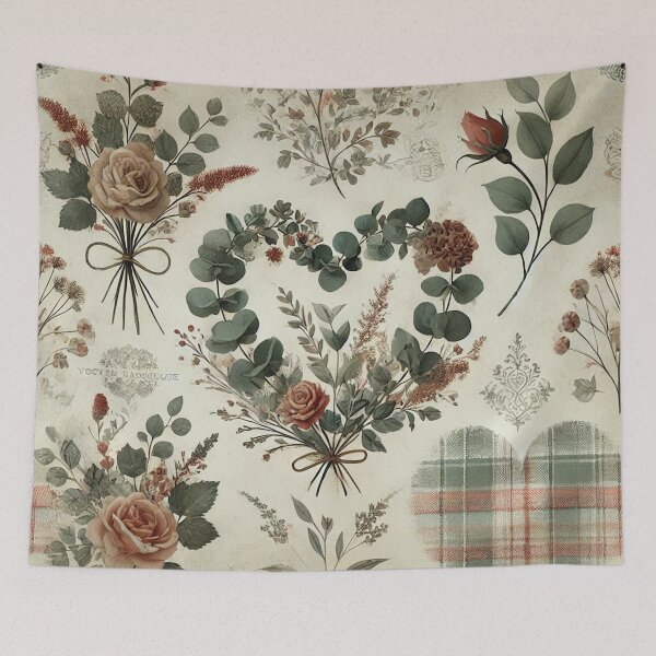 Item preview, Rustic Love Blooms designed and sold by MellowLazy.