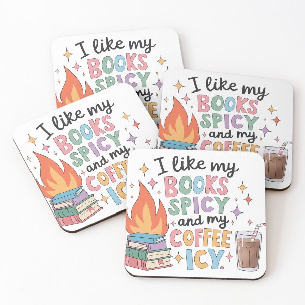 Item preview, Libros picantes, café helado designed and sold by ArymeiCreations.