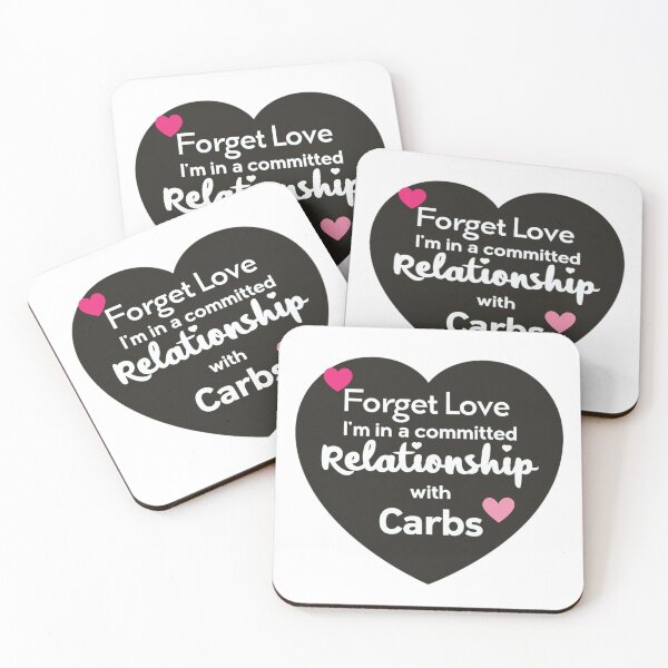 Item preview, Committed Relationship with Carbs designed and sold by sirenandscript.