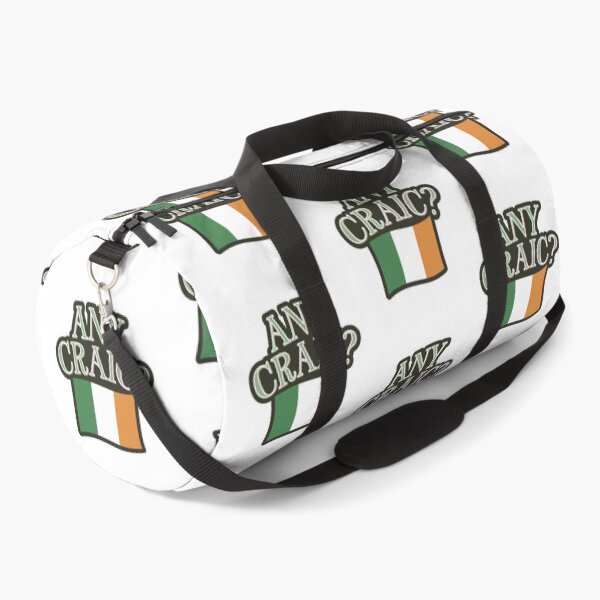 Item preview, Any Craic? Die Cut Irish Flag Design designed and sold by Peter Stawicki.