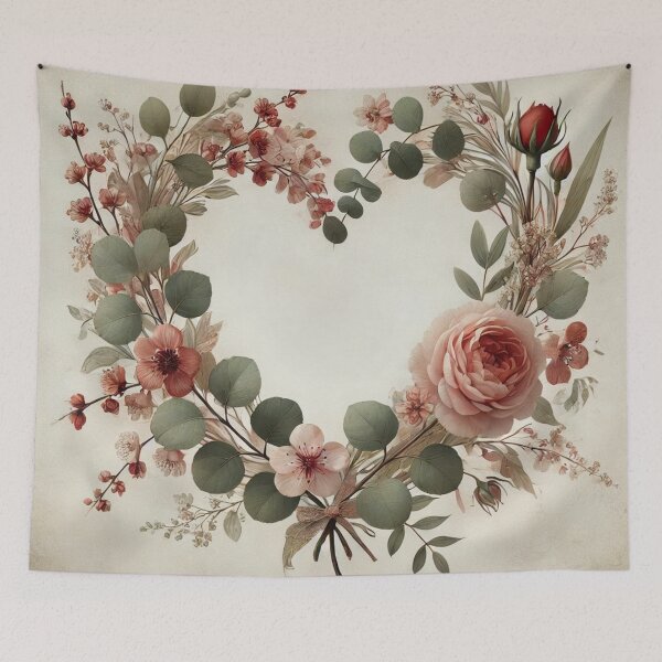 Item preview, Romantic Bloom Wreath designed and sold by MellowLazy.