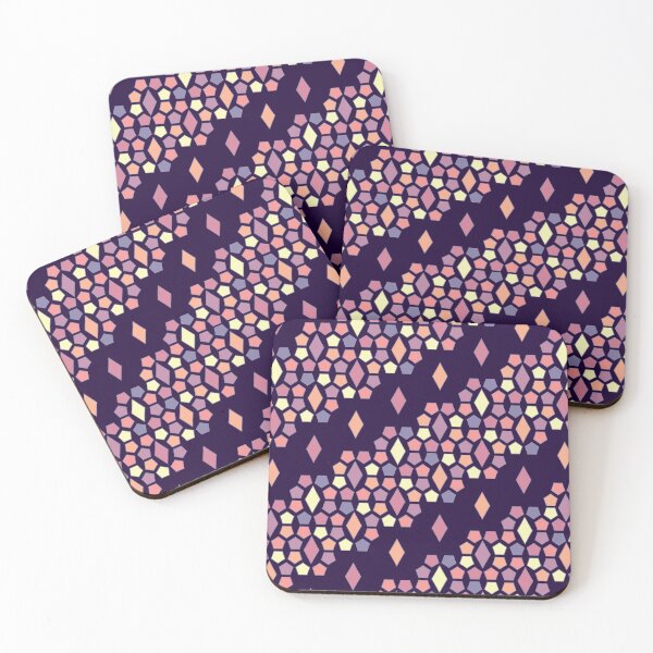Item preview, Dark City Twilight Honeycomb and Diamond Pattern designed and sold by amgraphics.