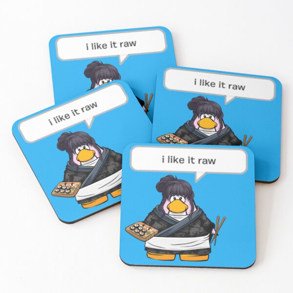 Item preview, I like it raw sushi club penguin designed and sold by Pizzacrust6.