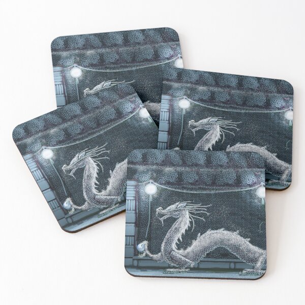 Item preview, Winter Hedge Snow Dragon Topiary designed and sold by Donnahuntriss.