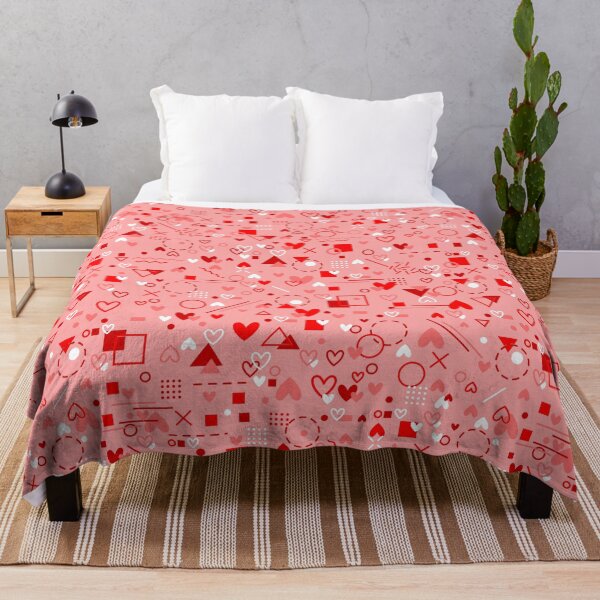 Item preview, heart love vintage valentines 1980s geometric designed and sold by Gossip Rag.