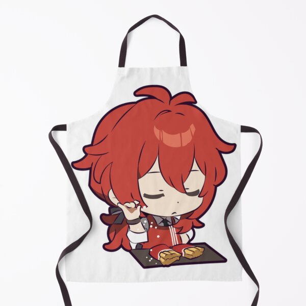 Item preview, Genshin Chibi Diluc Graphic designed and sold by socialarmour.