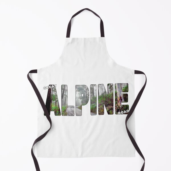 Item preview, GREAT ALPINE ROAD - VIC High Country Australia in Fog Cloud designed and sold by Adam Gormley.