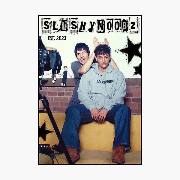Item preview, SlushyNoobz Poster Hamzah and Martin designed and sold by sarbeesarbee.