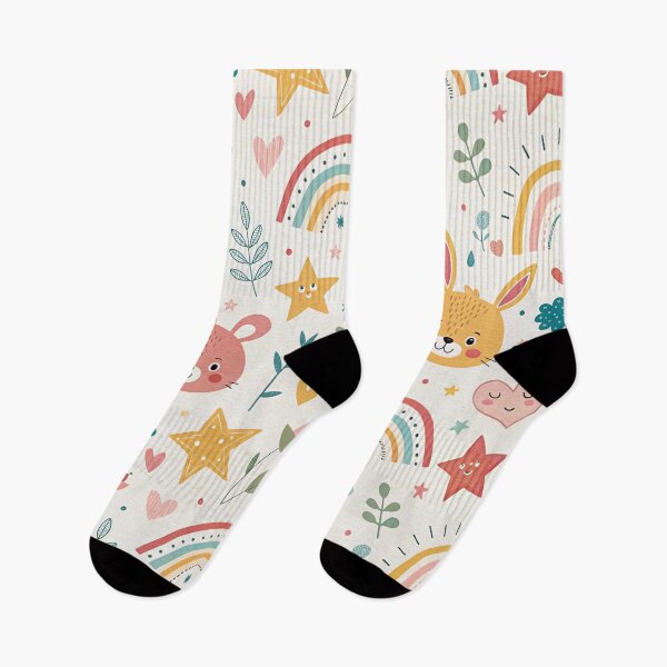 Item preview, Kids design with rainbows and animals. Cute designed and sold by Erik Visnievskij.