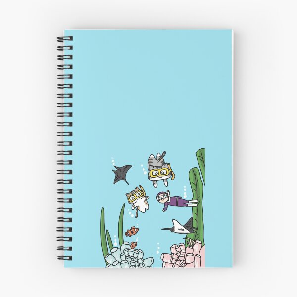 Item preview, cat traveling in the sea designed and sold by East-SeaOfMeow.