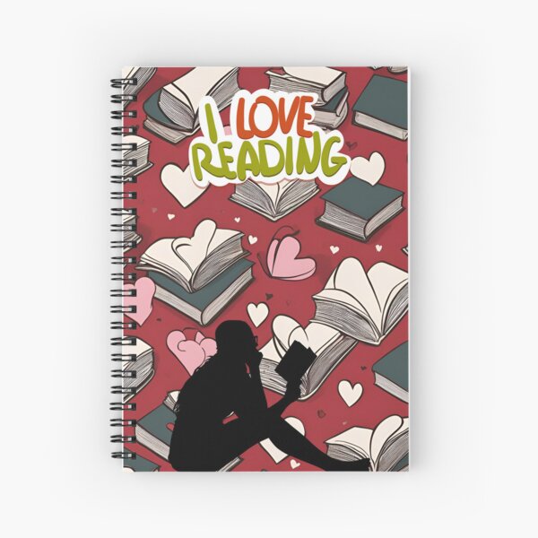 Item preview, I Love Reading, Book Lover  designed and sold by FroggyFly Designs.