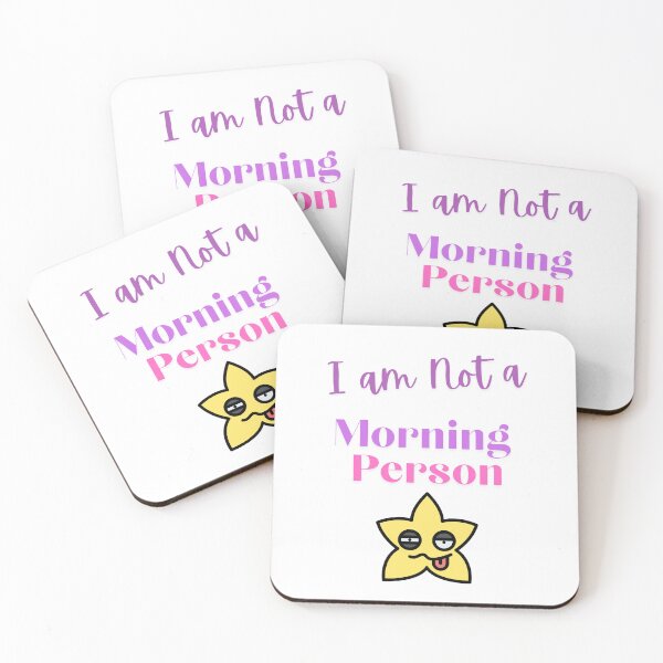 Item preview, I am Not a Morning Person designed and sold by TIPJ.