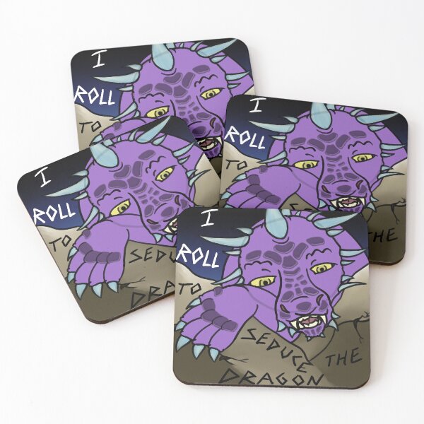 Item preview, I Roll to Seduce The Dragon designed and sold by Chrontius.
