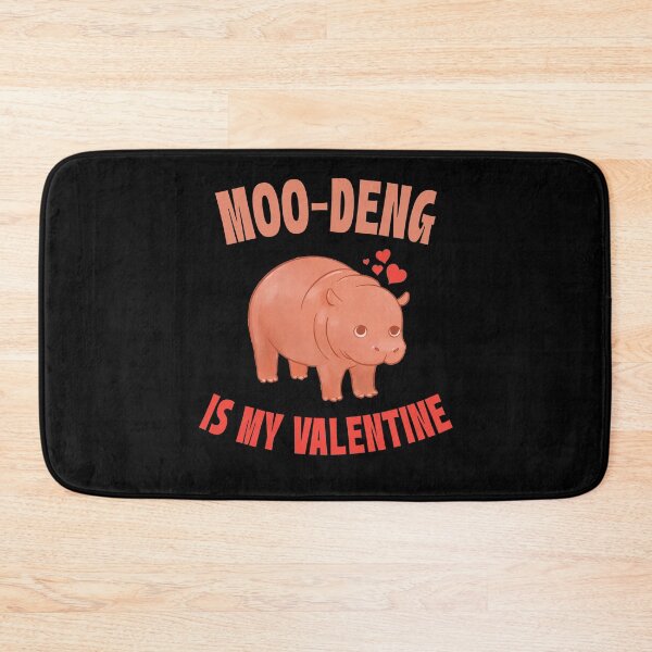 Item preview, Moo-Deng is my Valentine designed and sold by 87-Aesthetics.