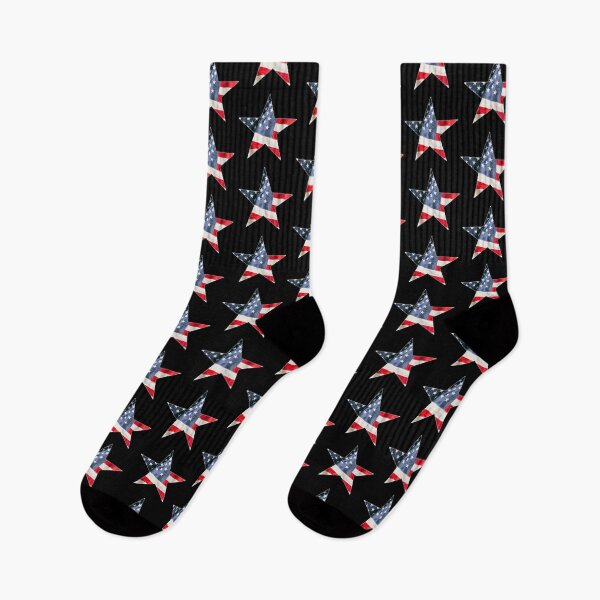 Item preview, USA American Flag Star Stickers designed and sold by EthosWear.