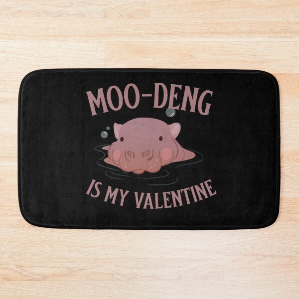 Item preview, Moo-Deng is my Valentine designed and sold by 87-Aesthetics.