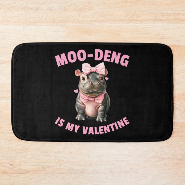 Item preview, Moo-Deng is my Valentine designed and sold by 87-Aesthetics.