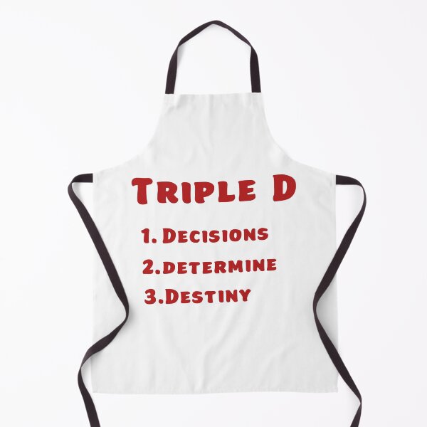 Item preview, Triple D: 1. Decisions 2. Determine 3. Destiny! designed and sold by TShirtCrafters.