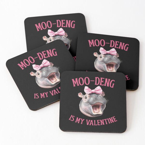 Item preview, Moo-Deng is my Valentine designed and sold by 87-Aesthetics.