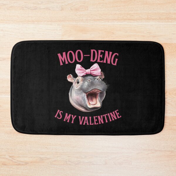 Item preview, Moo-Deng is my Valentine designed and sold by 87-Aesthetics.