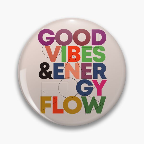 Item preview, GOOD VIBES & ENERGY FLOW designed and sold by alegnacreates.