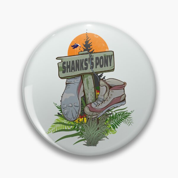 Item preview, Shanks's pony slang for walking designed and sold by piedaydesigns.