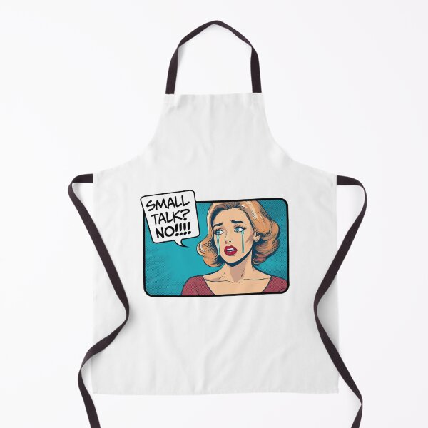 Item preview, Small talk? No!!! designed and sold by Grace-n-Gussy.