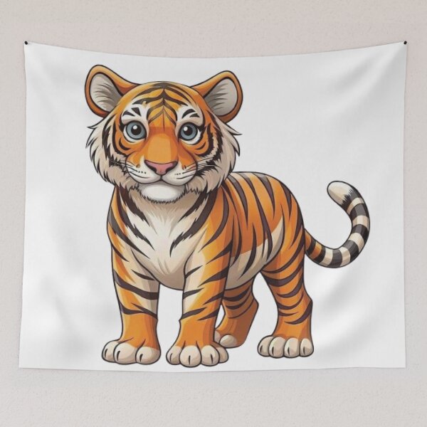 Item preview, TigerSticker designed and sold by hsstudio2025.
