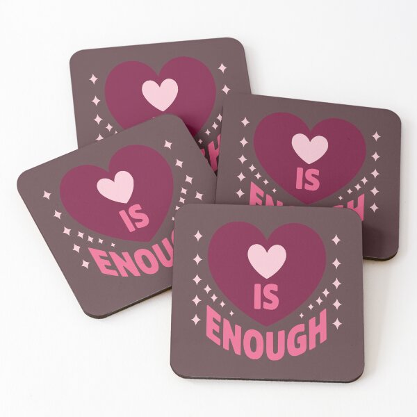 Item preview, Love is Enough designed and sold by UpliftSoul.