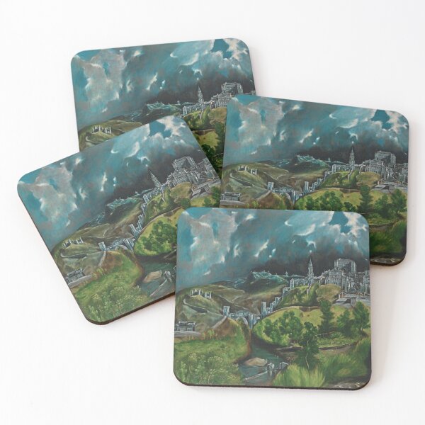Item preview, The Brooding Majesty of El Greco’s Vision of Toledo. designed and sold by PalisadeVistas.