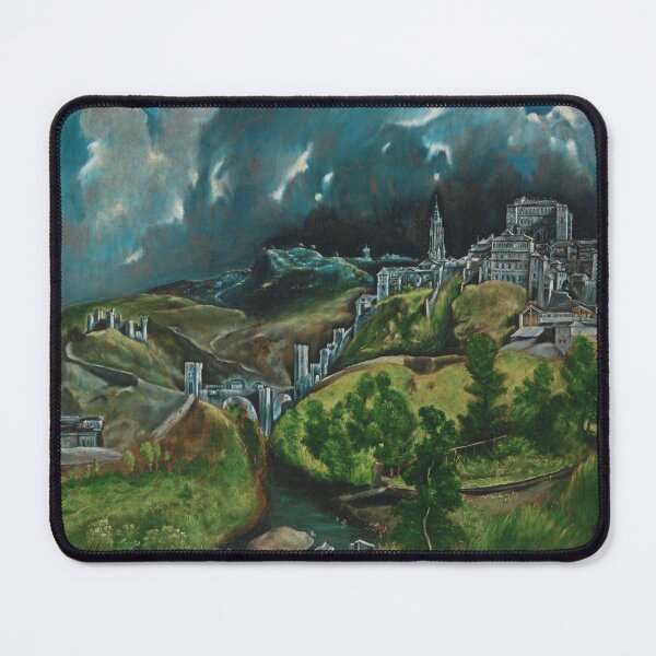Item preview, The Brooding Majesty of El Greco’s Vision of Toledo. designed and sold by PalisadeVistas.