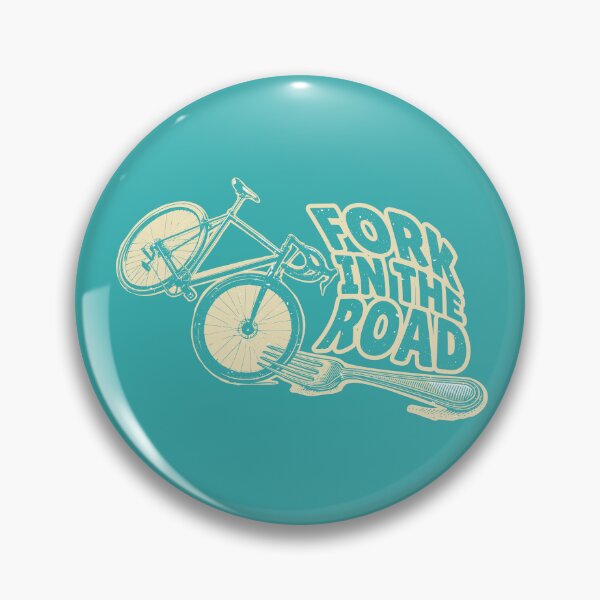 Item preview, Fork in the road funny bicycle designed and sold by piedaydesigns.