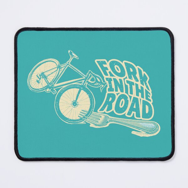 Item preview, Fork in the road funny bicycle designed and sold by piedaydesigns.