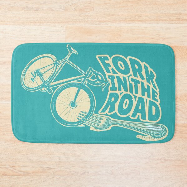 Item preview, Fork in the road funny bicycle designed and sold by piedaydesigns.