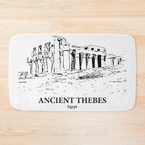 Item preview, Ancient Thebes - Egypt designed and sold by Lakeric Cityscapes.