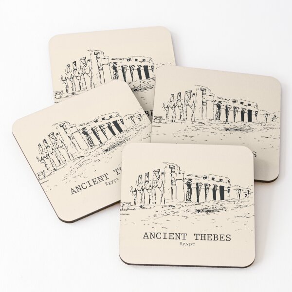 Item preview, Ancient Thebes - Egypt designed and sold by Lakeric Cityscapes.