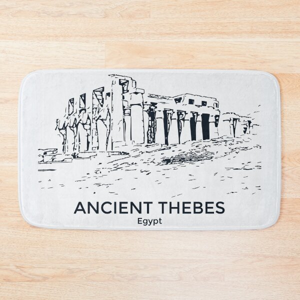 Item preview, Ancient Thebes - Egypt designed and sold by Lakeric Cityscapes.