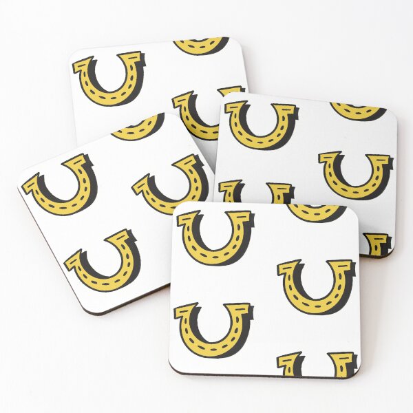 Item preview, Simple Yellow Horseshoe illustration designed and sold by Alison Inwood.