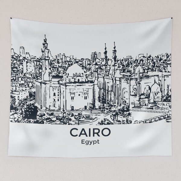 Item preview, Cairo - Egypt designed and sold by Lakeric Cityscapes.