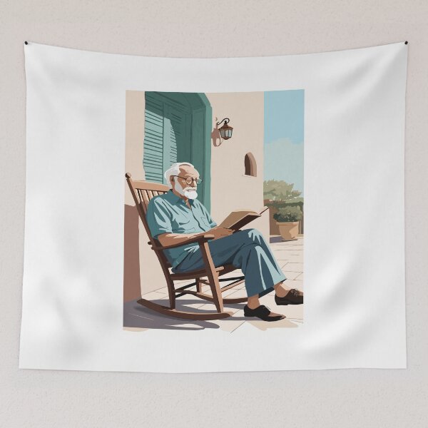 Item preview,  A quiet and favorite corner for the elderly. designed and sold by Whose-sweat.