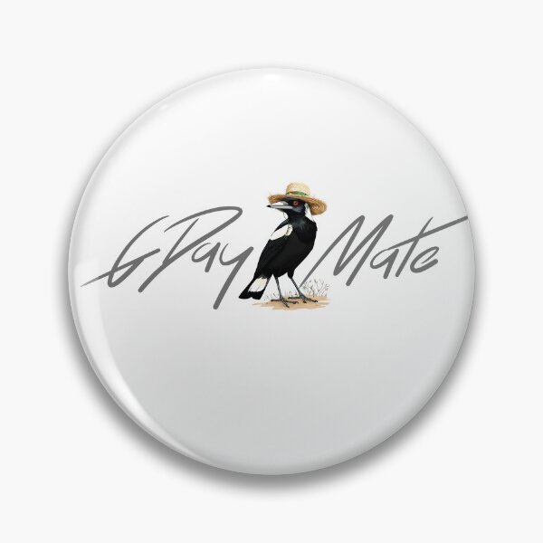 Item preview, Aussie Day Magpie designed and sold by Dactyldesign.