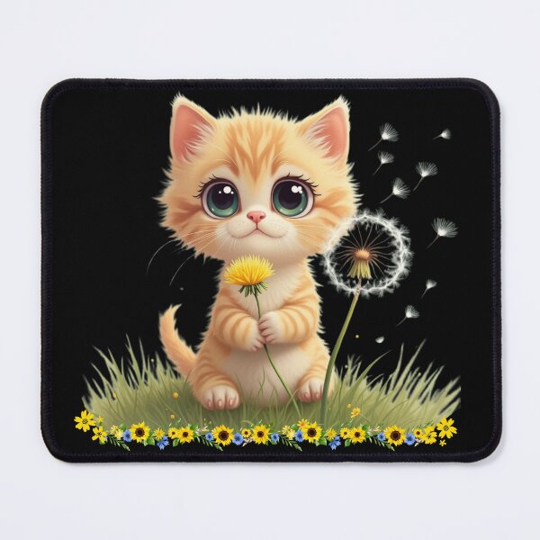Item preview, Dandelion Kitten designed and sold by Crazy Before Cats.