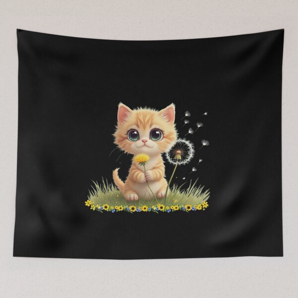 Item preview, Dandelion Kitten designed and sold by Crazy Before Cats.